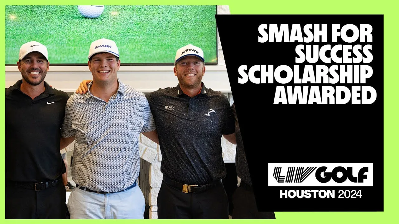 Smash For Success: Scholarship Awarded By Smash GC | LIV Golf Houston