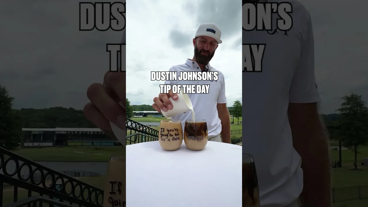 Some advice from Dustin Johnson. 😆 #livgolf #shorts