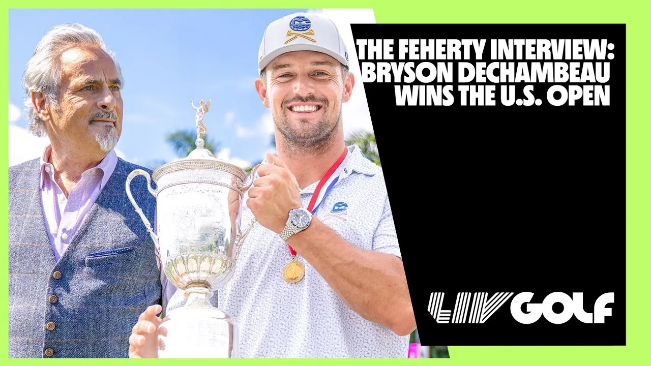 The Feherty Interview: Bryson DeChambeau Wins The U.S. Open