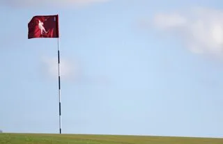 The 18th flag at the 2017 US Open