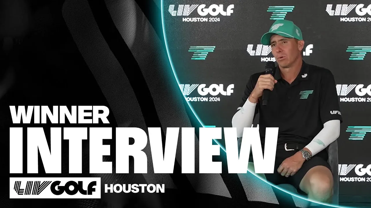 WINNER INTERVIEW: "Really Special" For Ortiz To Share Win With Family | LIV Golf Houston