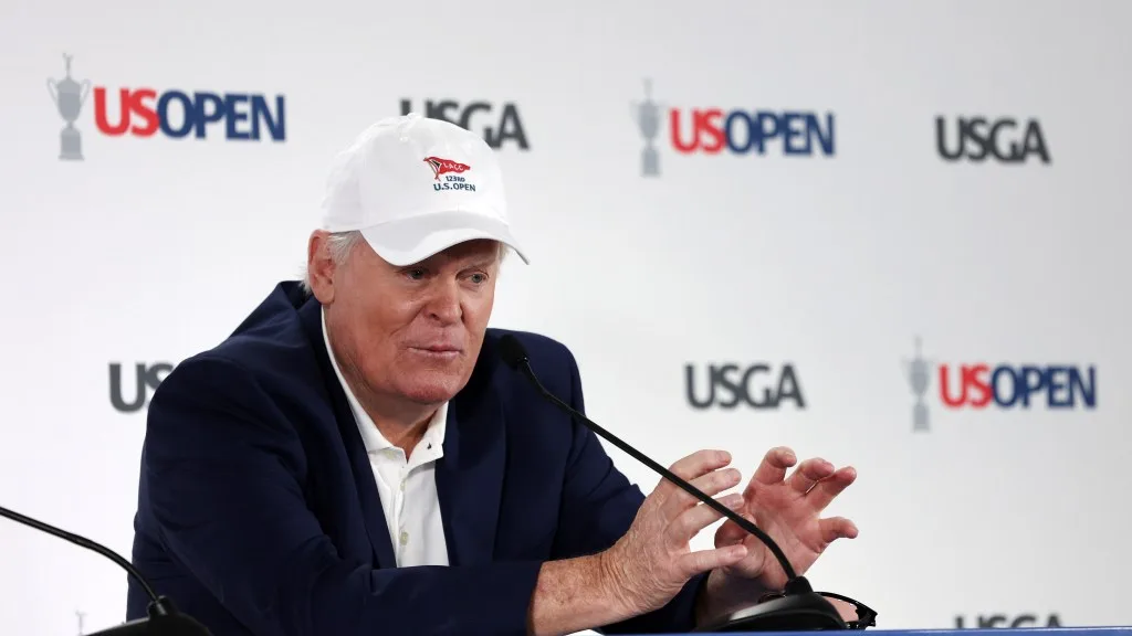 What did Johnny Miller say after his final U.S. Open broadcast?