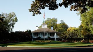 The Augusta National clubhouse