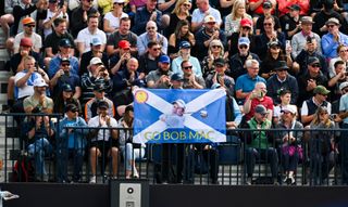 Bob MacIntyre has plenty of support at The Open