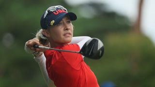 Nelly Korda takes a shot at the Olympics