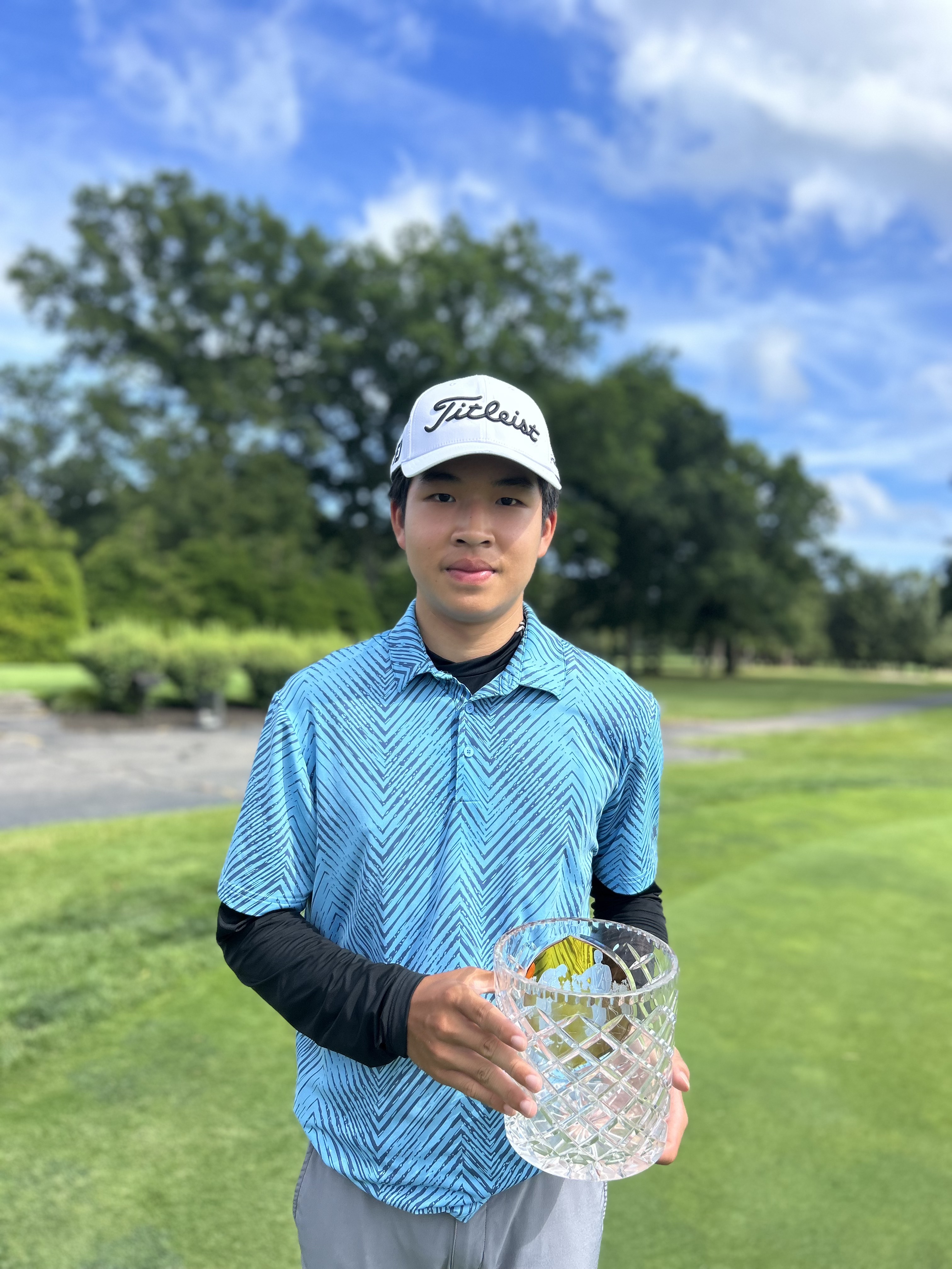 Hongtao Gu won the New England Junior Open for the second consecutive year. (Golfweek photo)