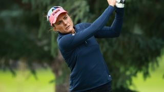 Lexi Thompson takes a shot at the CPKC Women's Open