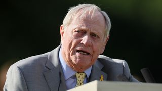 Jack Nicklaus speaks at the Memorial Tournament