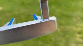 Photo of the putter damage in the Ram Golf SDX Junior Package Set