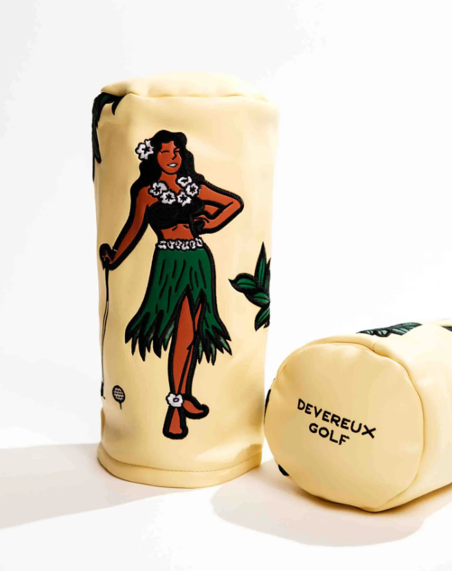 Devereux Golf Hula Girl Barrel Driver Cover