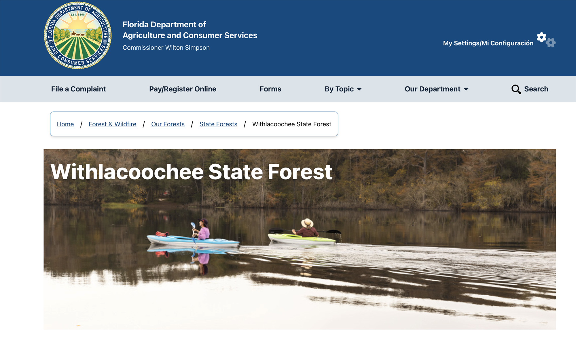 Withlacoochee State Forest