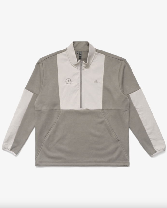 Malbon Golf Go-To DWR Hybrid Half Zip Pullover