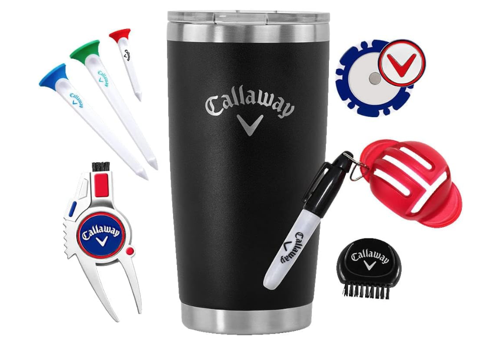 Callaway Tumbler & Golf Accessory Gift Set