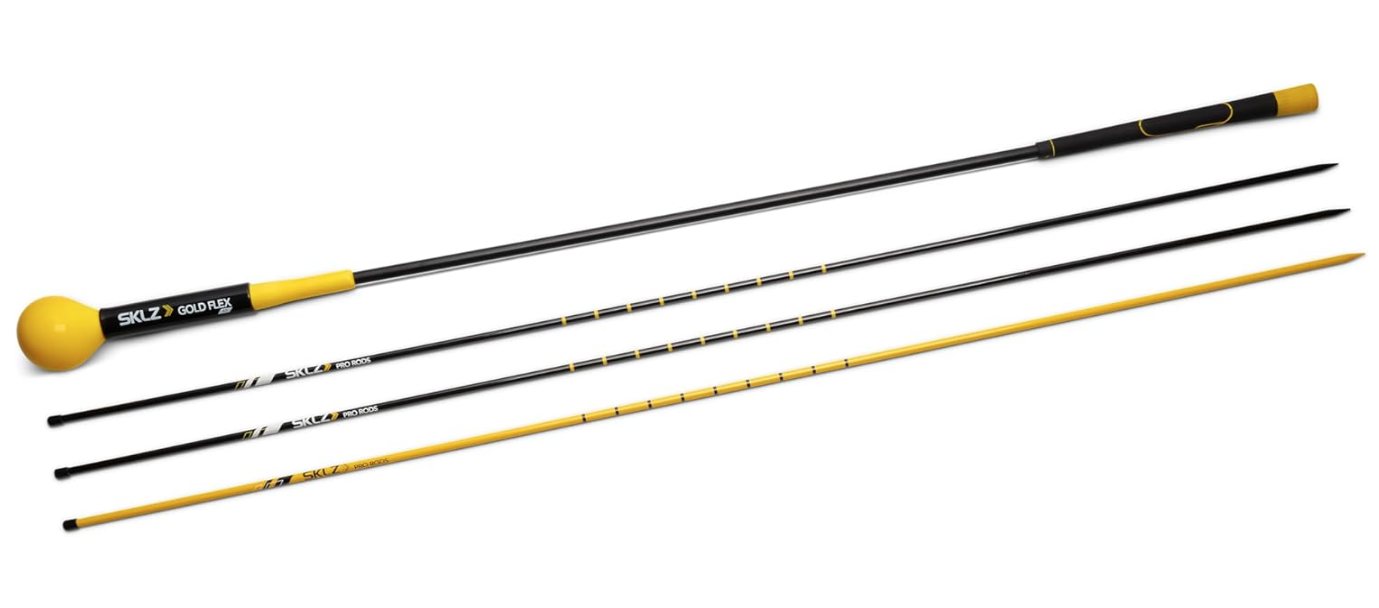 SKLZ Gold Flex Golf Swing Trainer and Warm-Up Stick