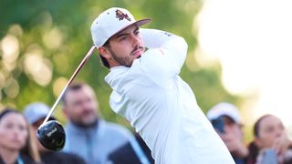 Josele Ballester takes a shot during the Open de Espana