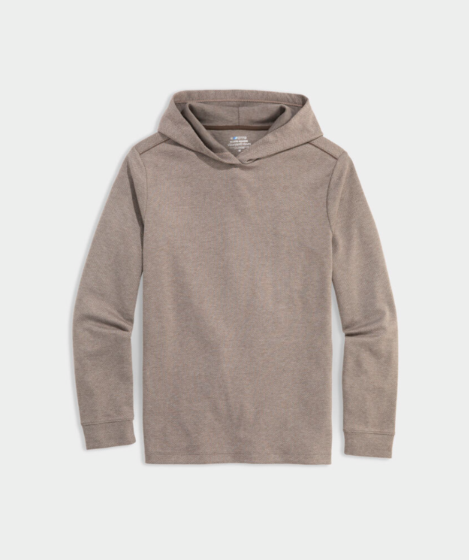 Vineyard Vines Herringbone Bluffs Performance Hoodie