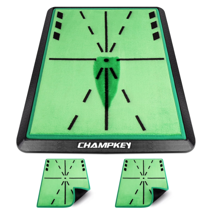 Champkey Swing Path Feedback Golf Mat 