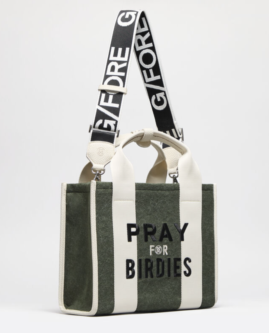 G/Fore Pray For Birdies Brushed Square Bag