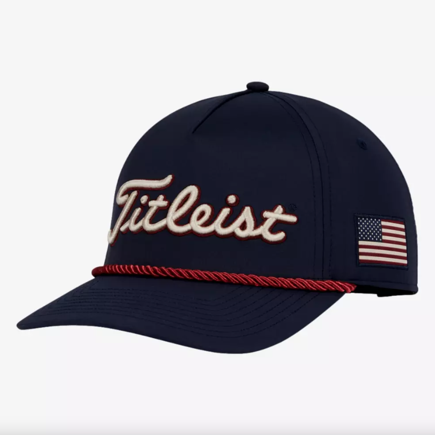 Titleist Star & Stripes Players Performance Rope Hat