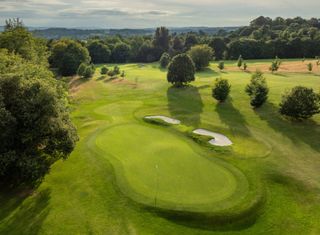 9th hole at Cowdray Golf Club