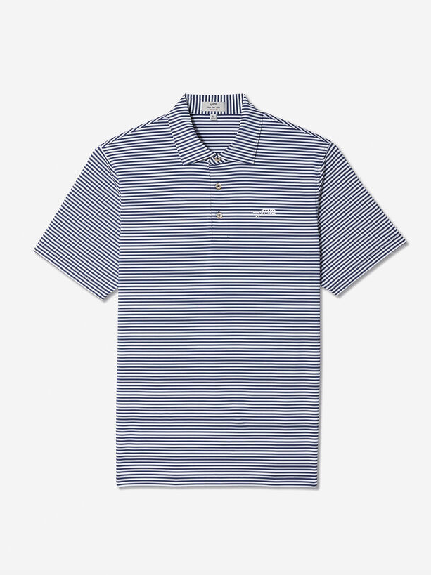 Sun Day Red Monterey Stripe Polo