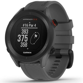 The Garmin Approach S12 GPS Golf Watch on a white background