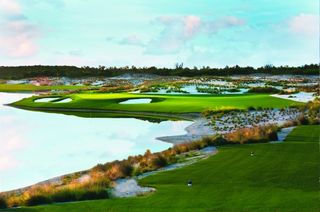 A general view of Albany Golf Course