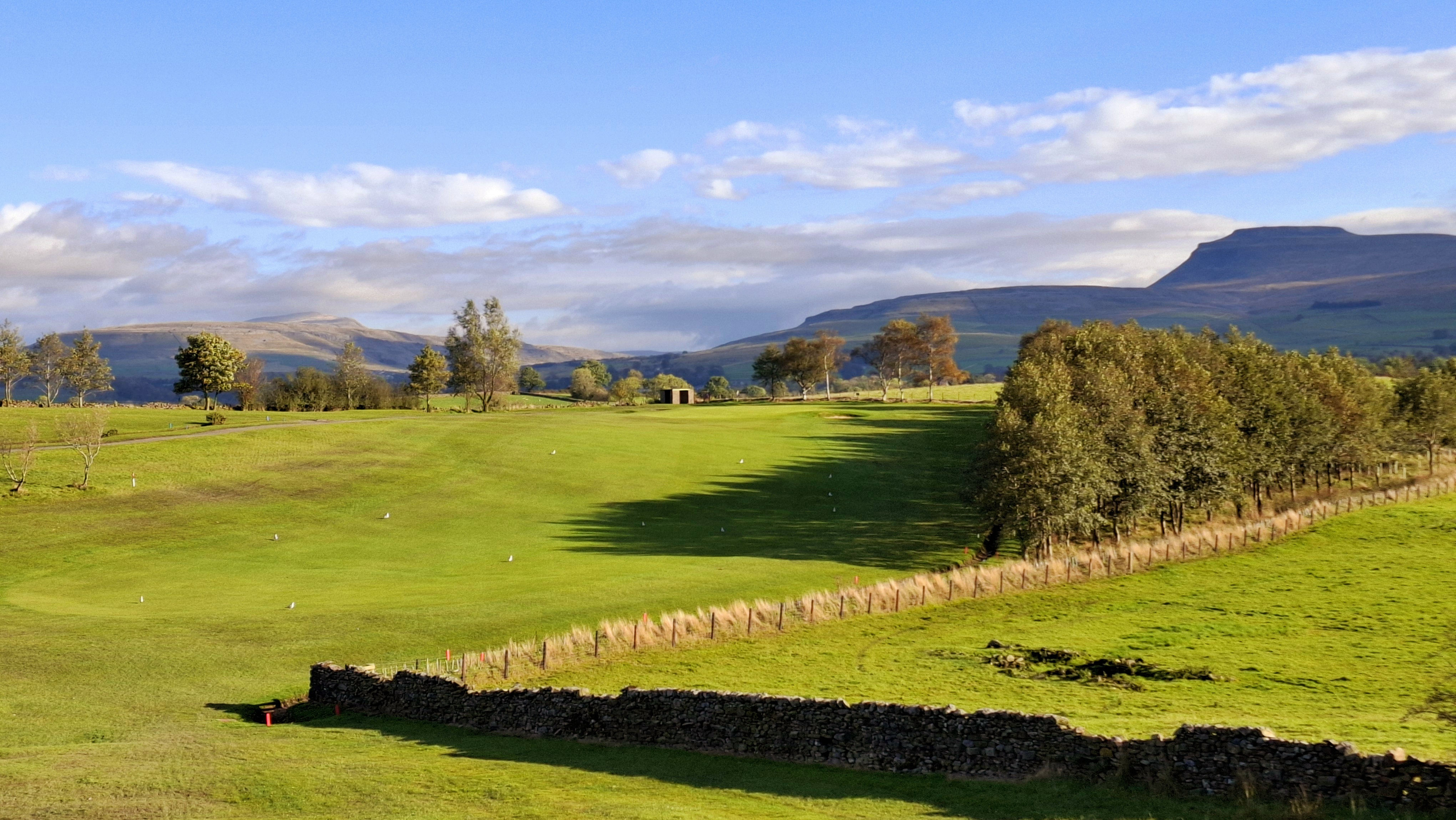 The 3rd hole at Bentham Golf Club