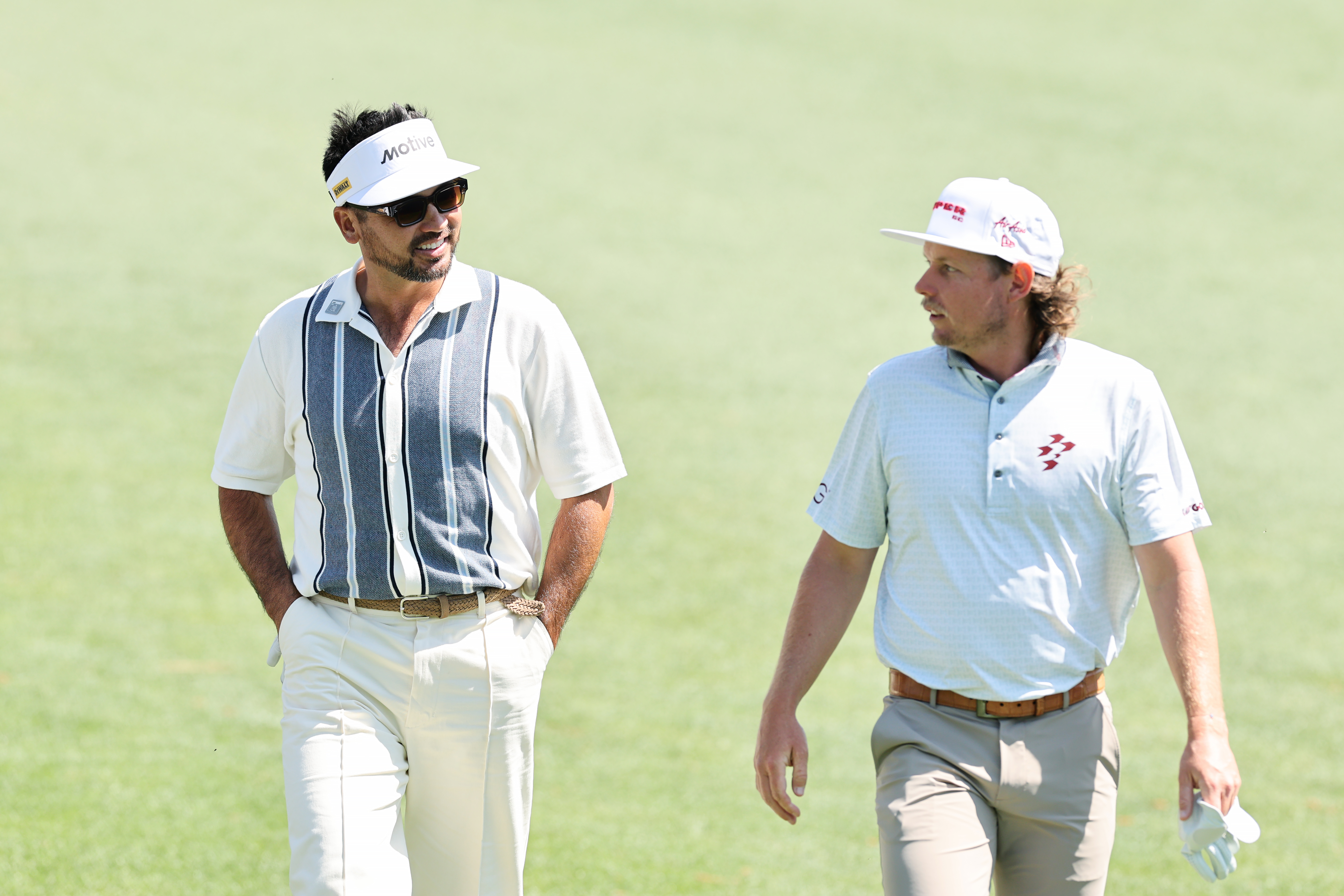 Jason Day and Cam Smith at The Masters