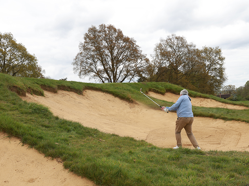 Bunker shot from Jezz Elwood