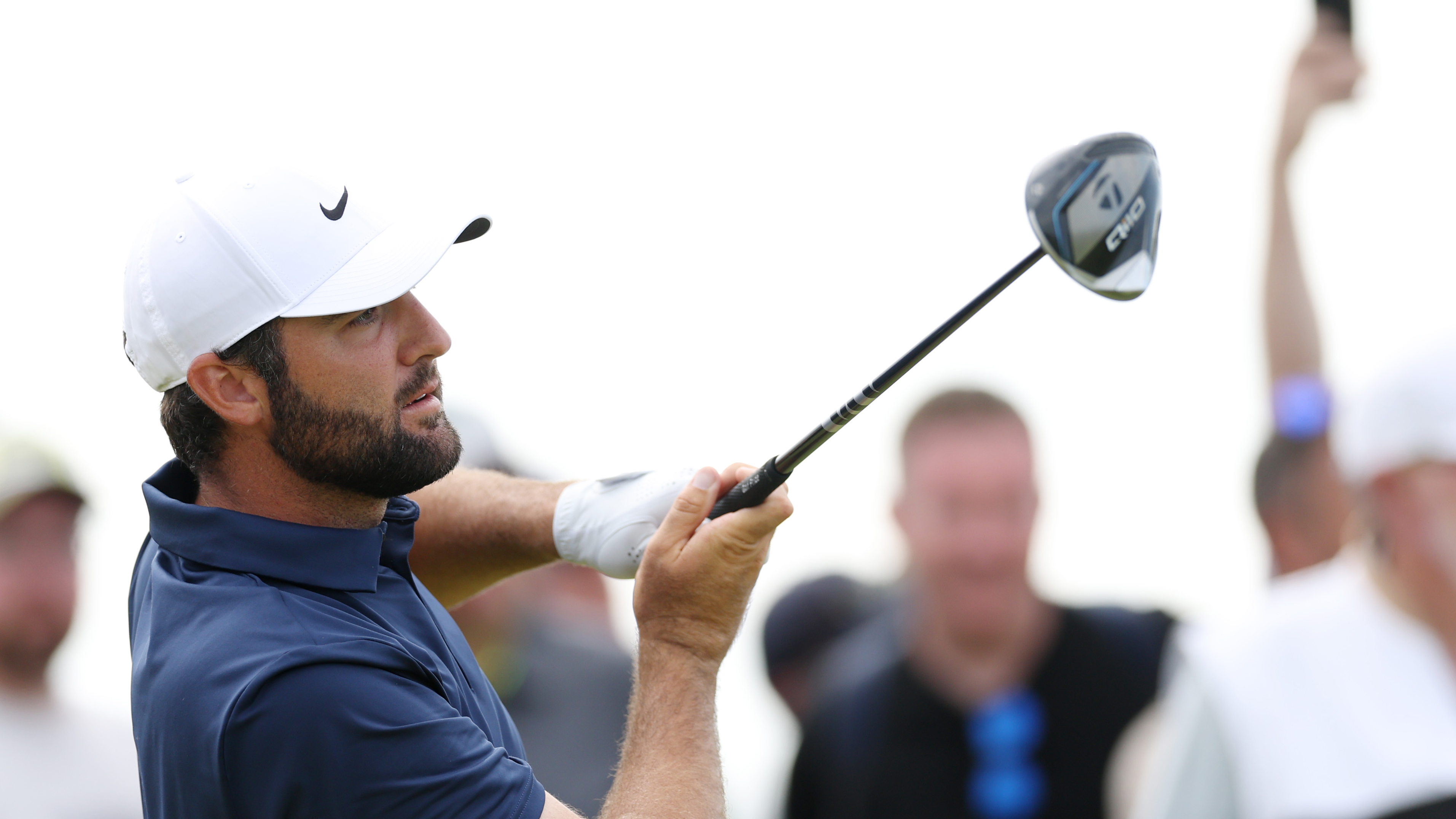 Photo of Scottie Scheffler and his Qi10 driver