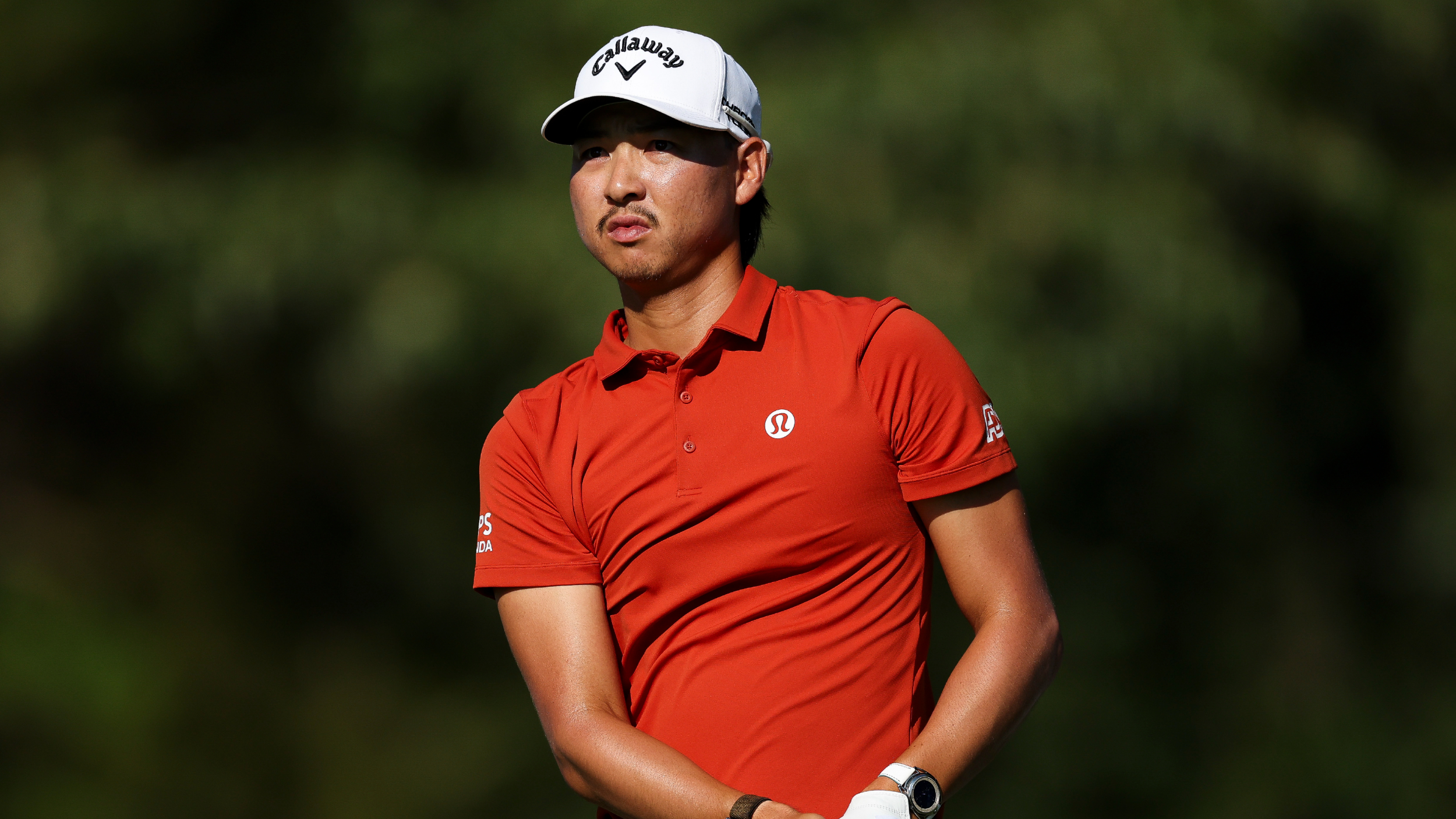 Min Woo Lee at the FedEx St. Jude Championship