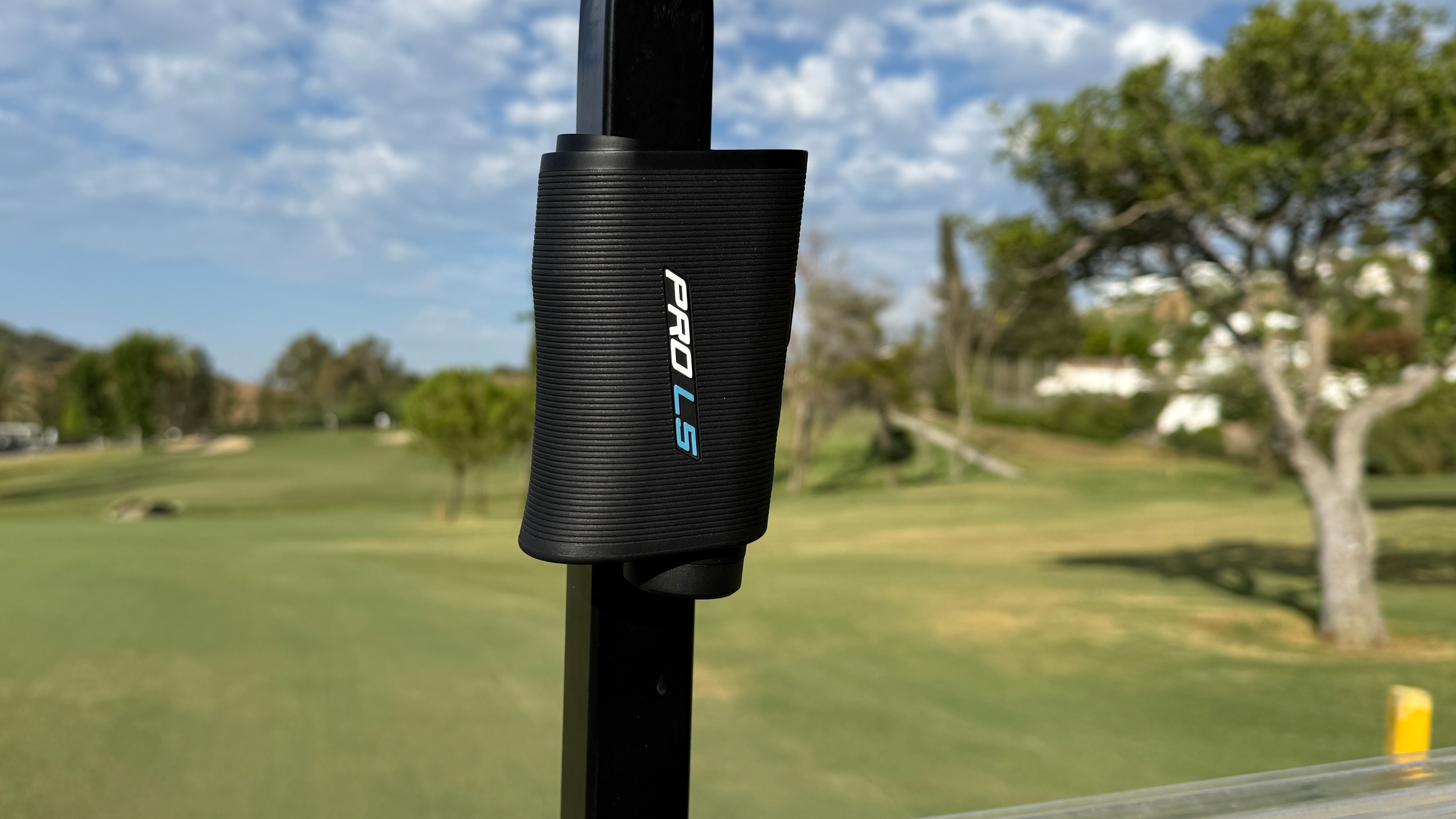 Shot Scope Pro L5 Rangefinder on a buggy