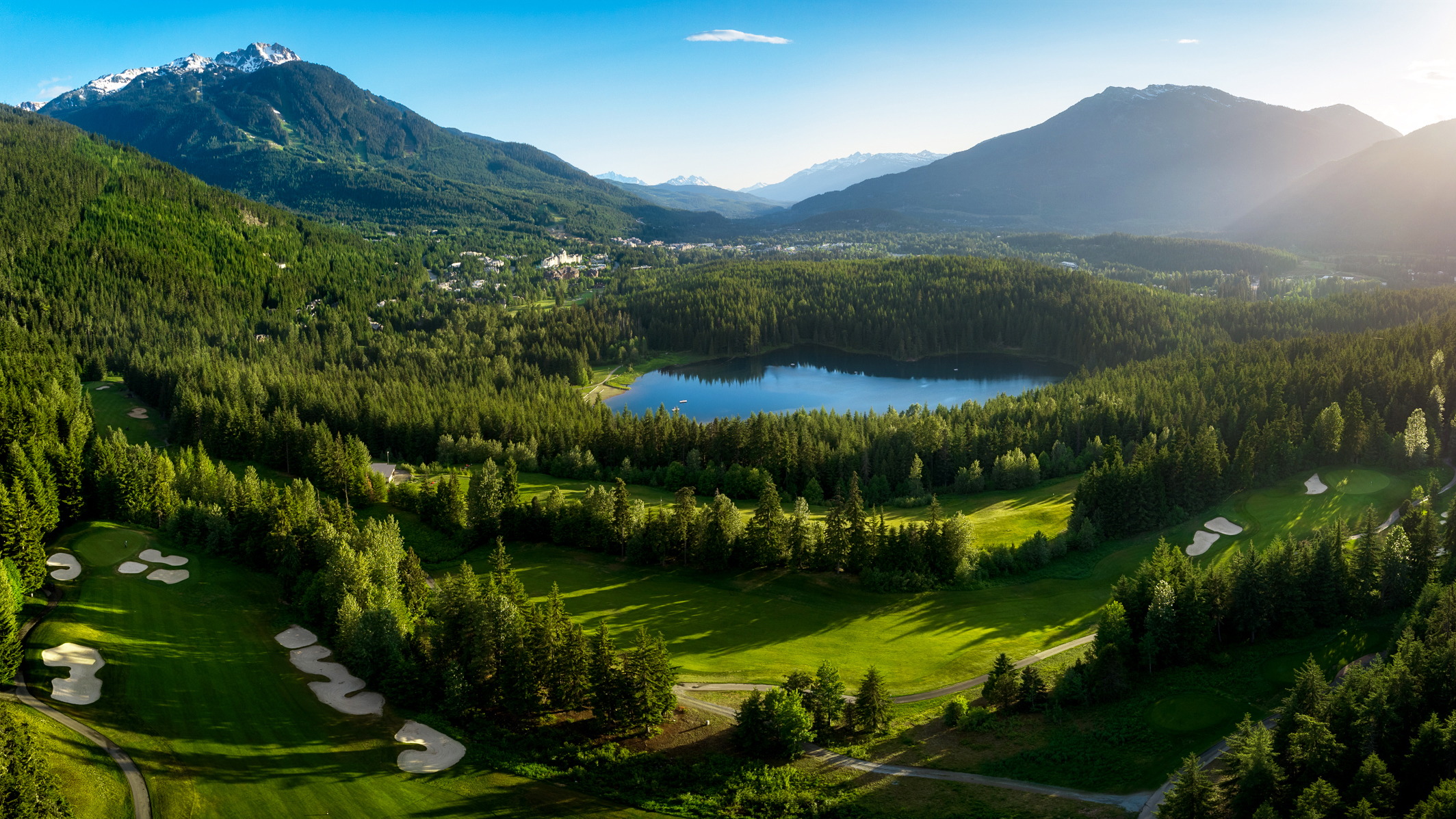 Fairmont Chateau Whistler - Aerial