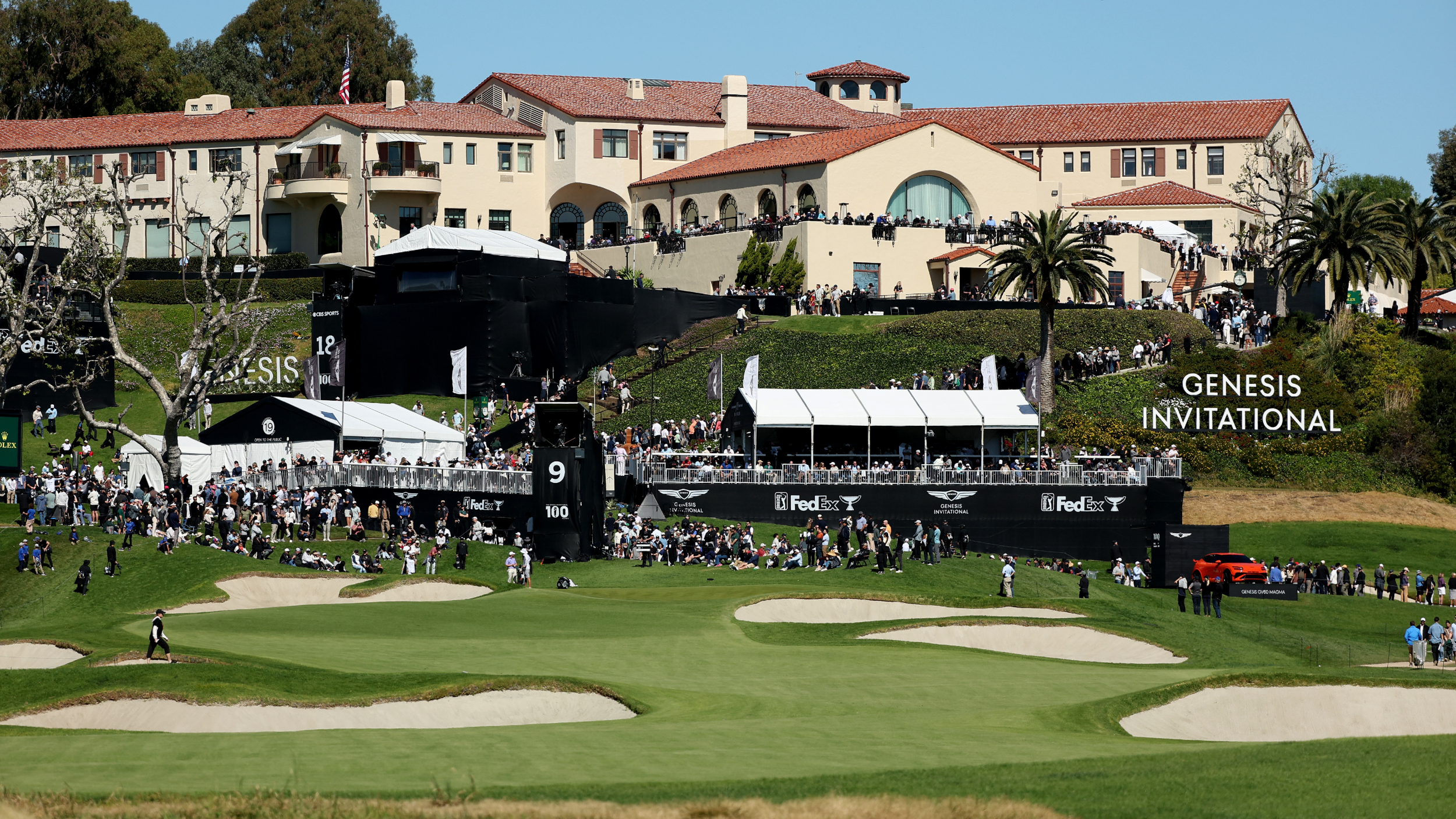 The 18th at Riviera Country Club